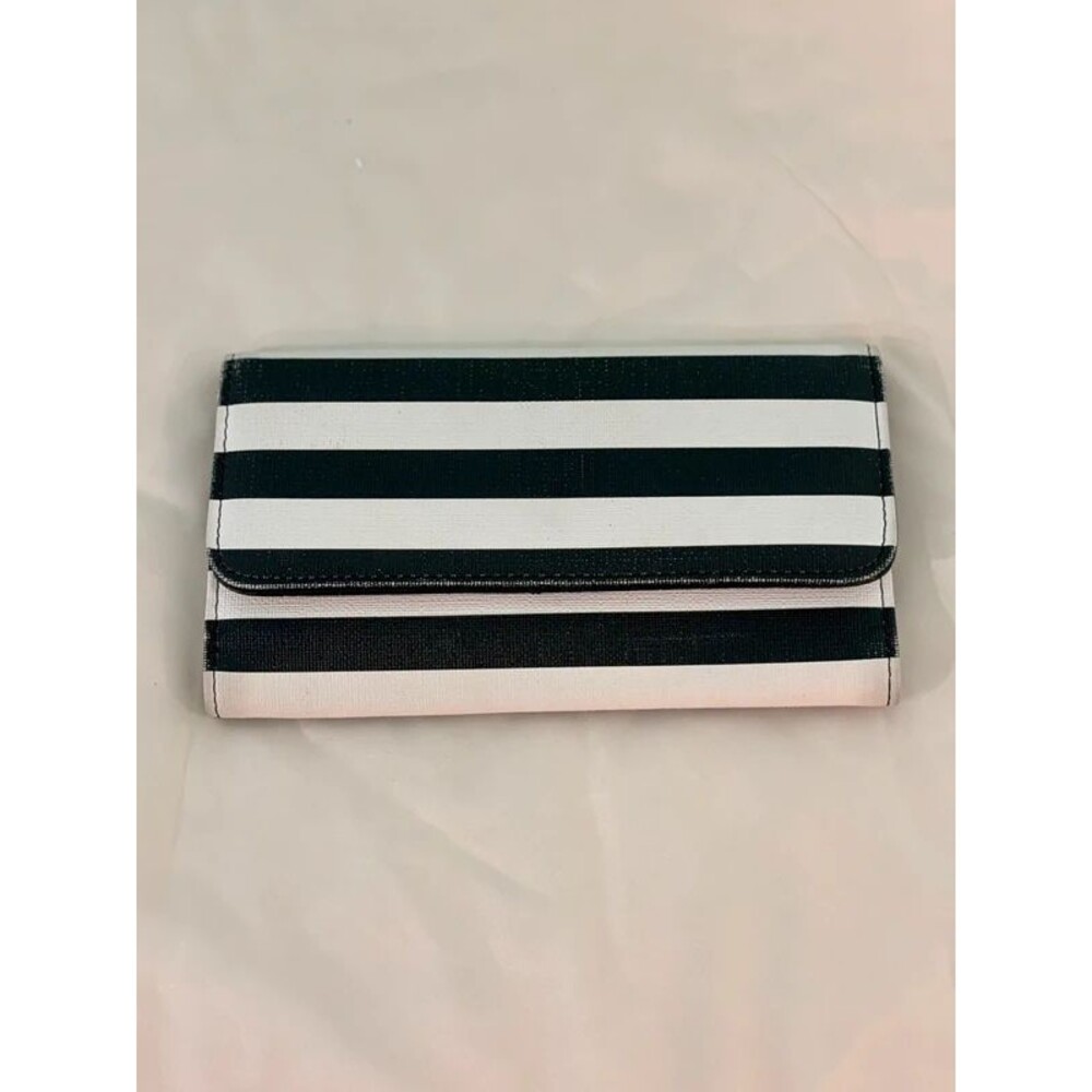 KUT from the Kloth Slim Striped Tri-Fold Clutch Wallet